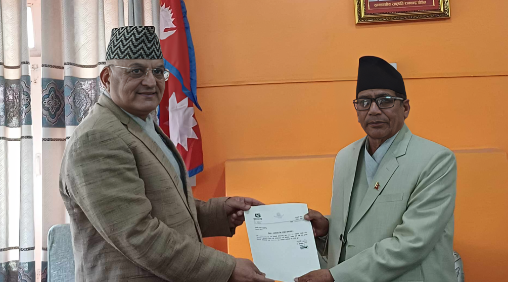 गण्डकीका मुख्यमन्त्री पाण्डेले दिए राजीनामा