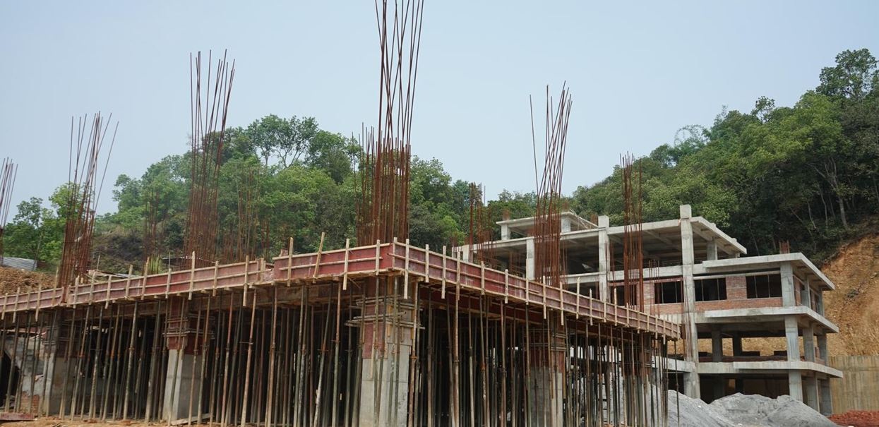 गण्डकीको सरुवा रोग अस्पताल : असारभित्र निर्माण सकिनुपर्ने तर ५२ % मात्रै भौतिक प्रगति