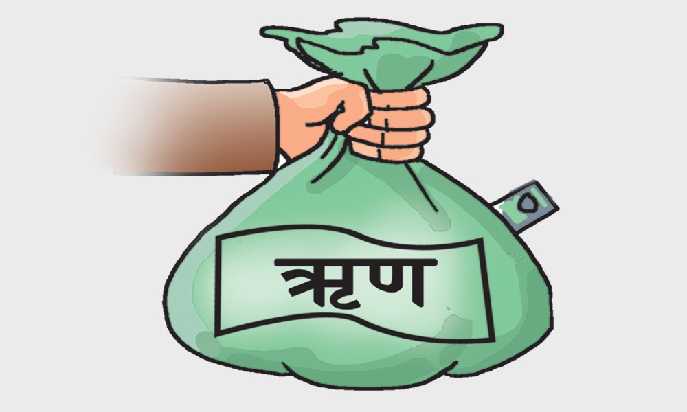 ८४ अर्ब सरकारी ऋण थपियो