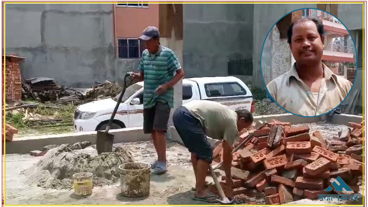 मजदुर दिवसले नछोएका सुनिल, जसलाई बिदा होइन, कामले खुसी मिल्छ