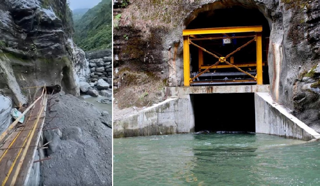 नदीमा पानीको बहाब बढेपछि मेलम्चीको सुरुङ बन्द