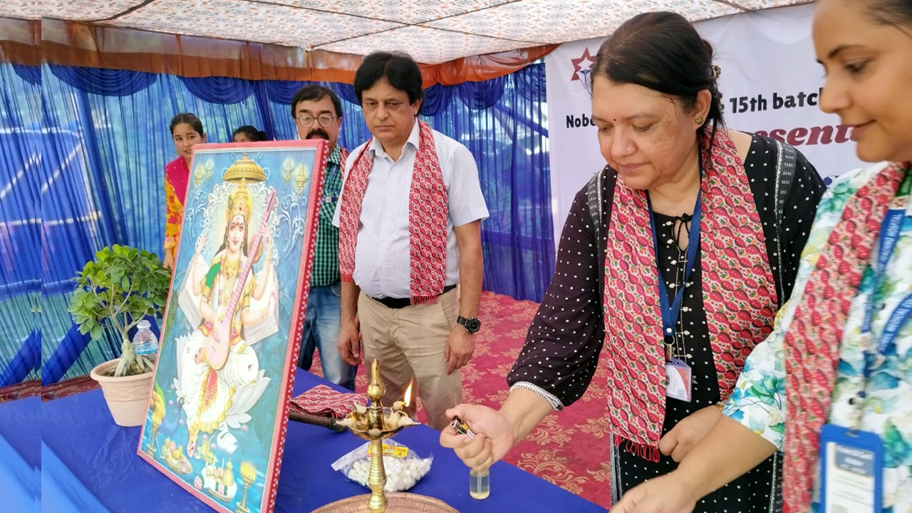 नोवेलमा विद्यार्थीहरुको सप्ताहव्यापी खेलकुद सुरु