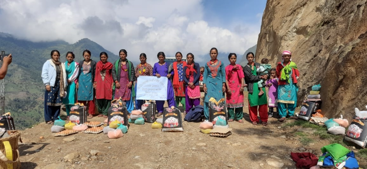 कुपोषित बालबालिकालाई ५ केजी मासु र लिटो वितरण