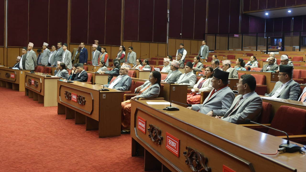 राष्ट्रिय सभामा सवारी दुर्घटना न्युनिकरणसम्बन्धि सार्वजनिक महत्वको प्रश्ताव पेश