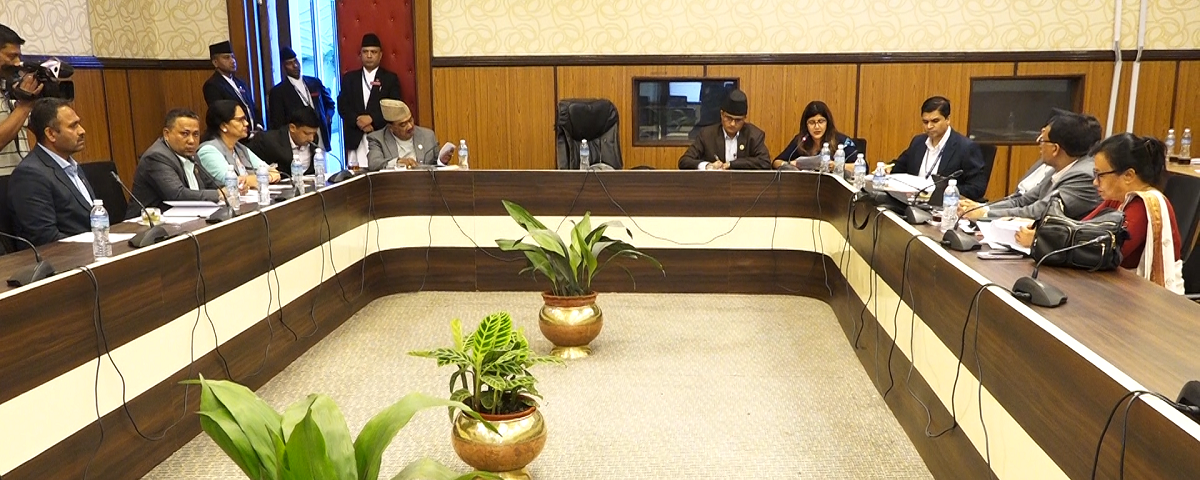 संसदीय छानबिन विशेष समितिको ‘कार्यविधि’ तयार