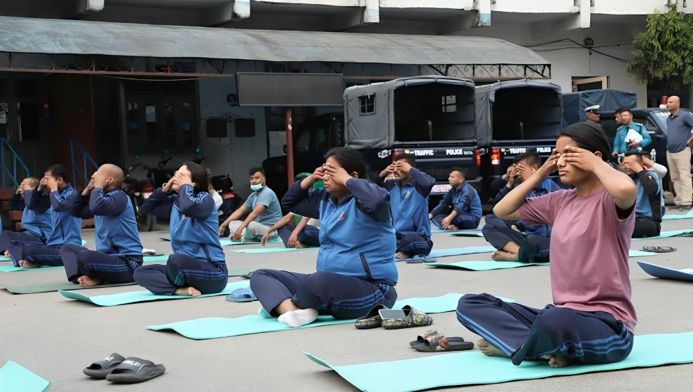 ट्राफिक प्रहरीलाई दिइयो प्रदूषणबाट उत्पन्न स्वास्थ्य समस्या न्यूनीकरण सम्बन्धी तालिम