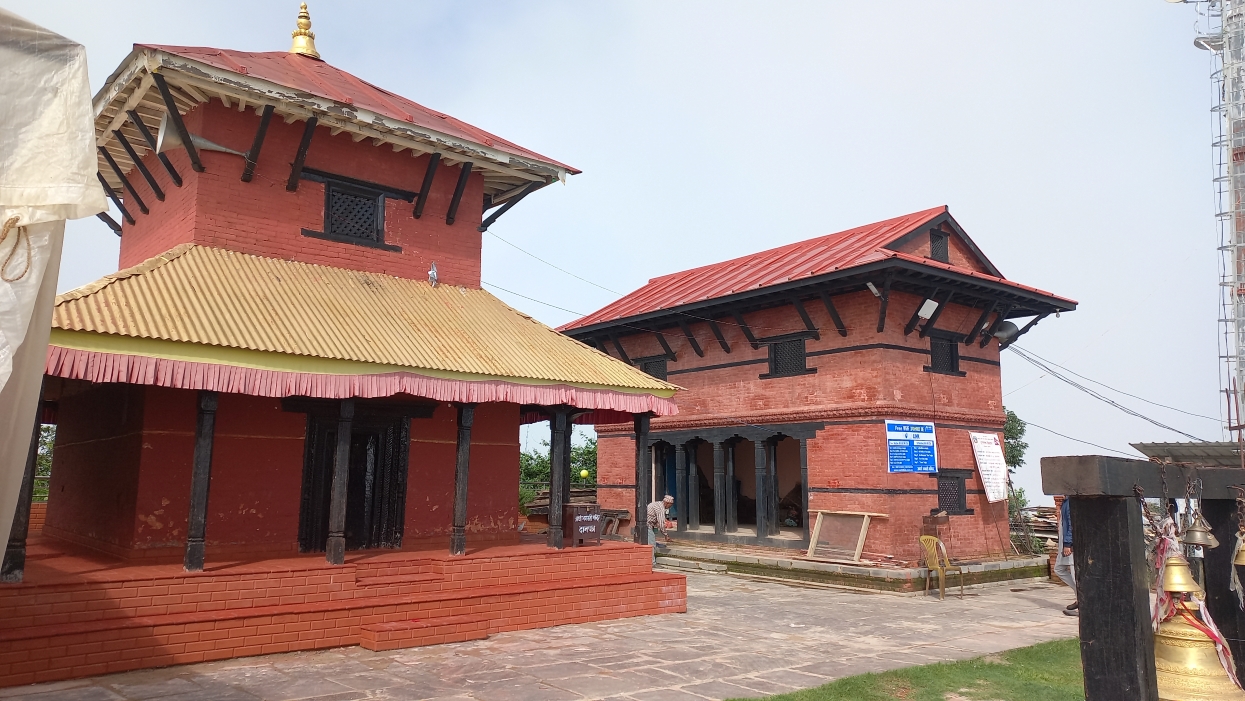 ऐतिहासिक अर्घा दरबार पुनः निर्माण हुँदै