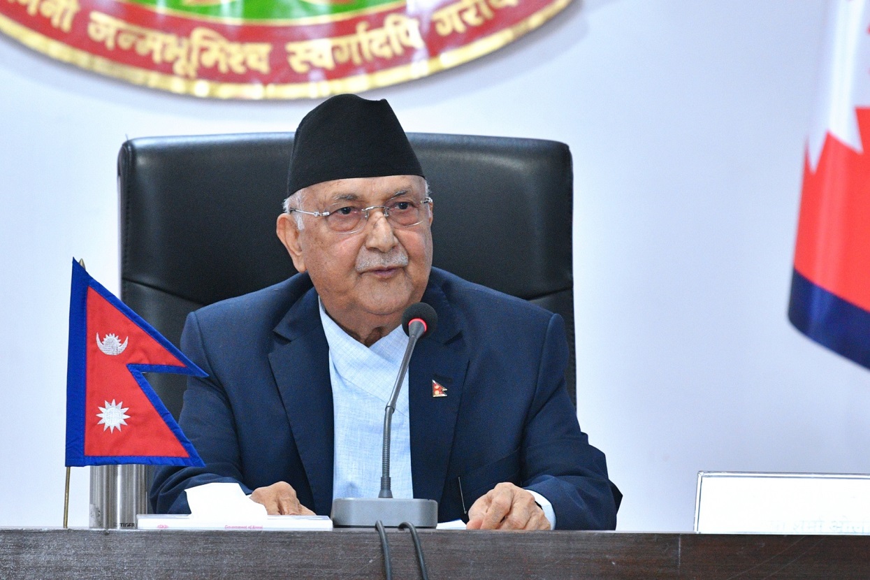 प्रधानमन्त्री ओलीको प्रतिवद्धता- कानुन कार्यान्वयनका लागि सरकारका तर्फबाट पहल हुनेछ