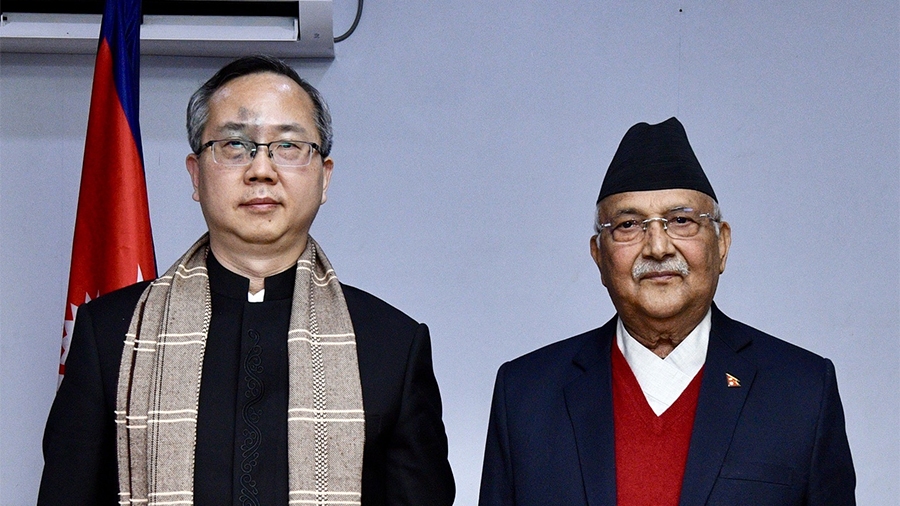 प्रधानमन्त्री ओली र चिनियाँ राजदूतबीच के भयो कुराकानी ?