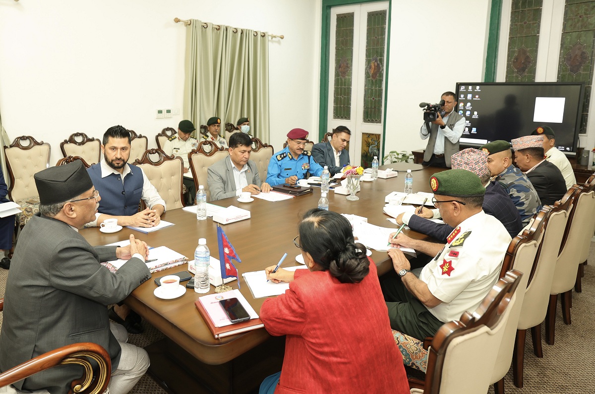 विपद् व्यवस्थापन र पूर्वतयारीमा गम्भीर भएर काम गर्न प्रधानमन्त्रीको निर्देशन