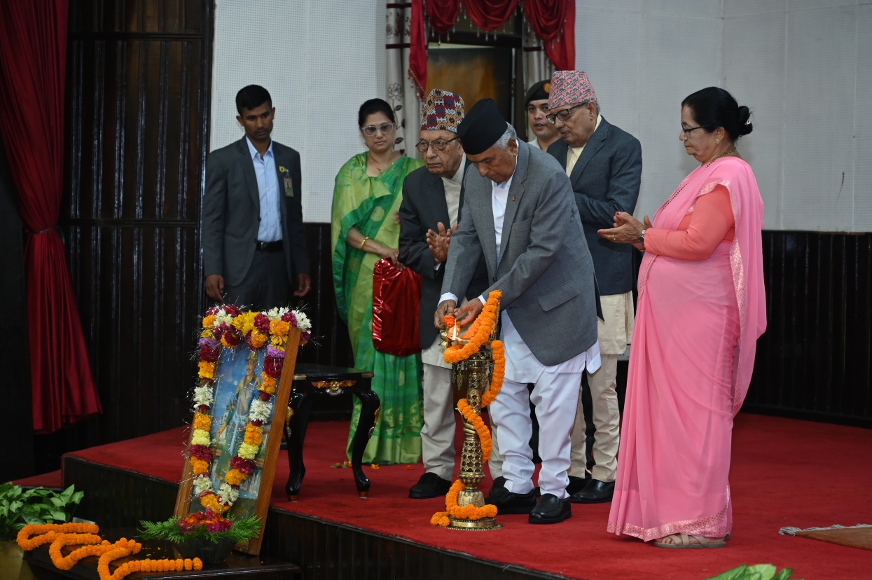 नेपालको वीरता र सौर्यको इतिहास विश्वमा प्रचार गरौँ : राष्ट्रपति