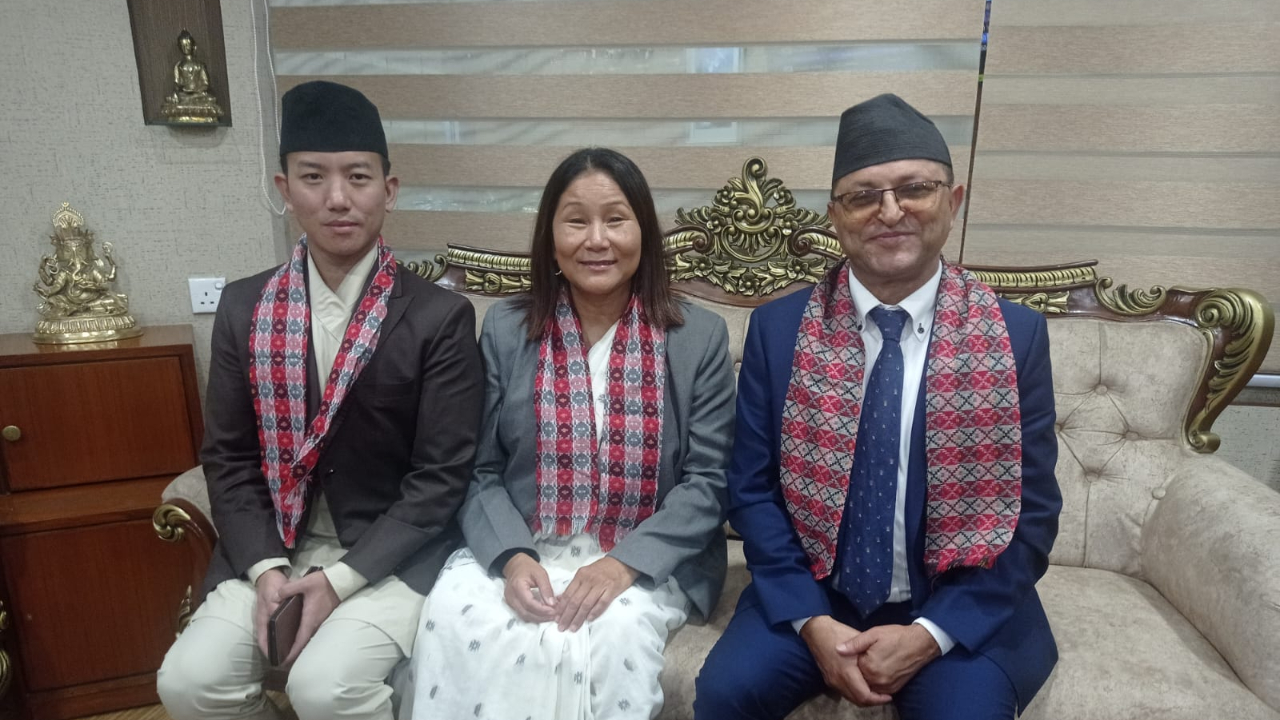 चीनको औपचारिक भ्रमण सकेर स्वदेश फिर्ता भइन् उपसभामुख