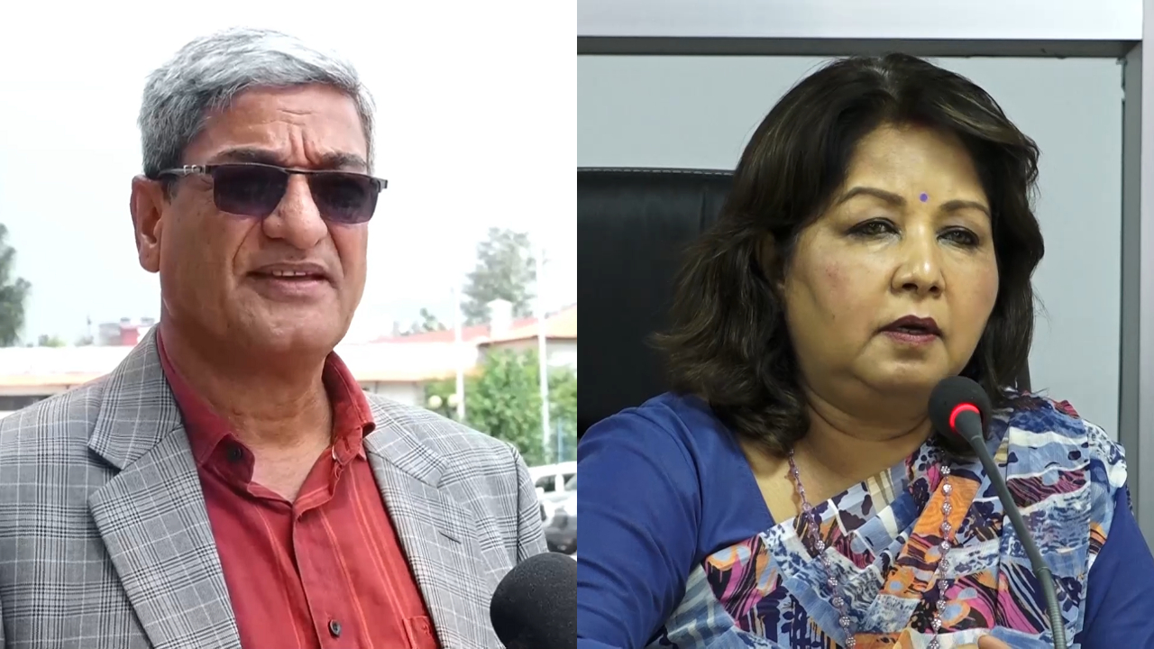 रमेश लेखक गृहमन्त्री बन्दा आरजु बनिन् परराष्ट्र मन्त्री