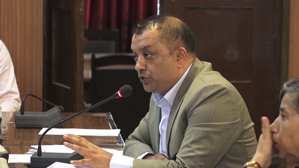 गगन थापाको प्रस्ताव- अनुचित कार्य हेर्ने जिम्मा राष्ट्रिय सतर्कता केन्द्रलाई दिनुपर्छ