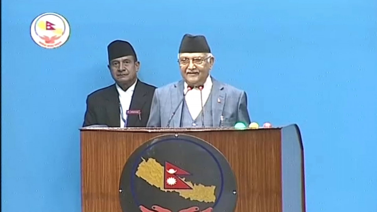 संघीयता, गणतन्त्र र समावेशिता मास्ने गरी संविधान संशोधन हुन्न : प्रधानमन्त्री ओली