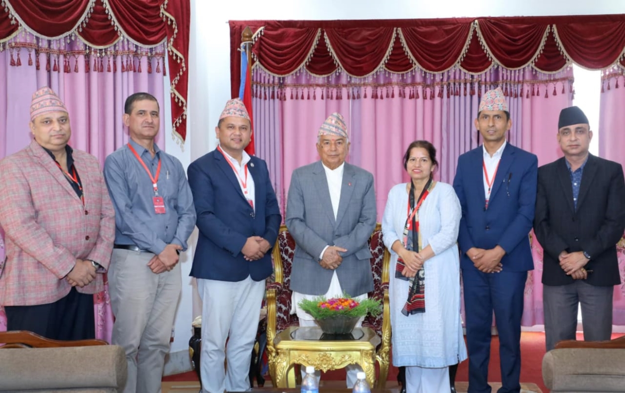 मिडियाको मर्यादित भूमिकाबाट मात्रै आम नागरिकको मर्यादा जोगिने : राष्ट्रपति पौडेल