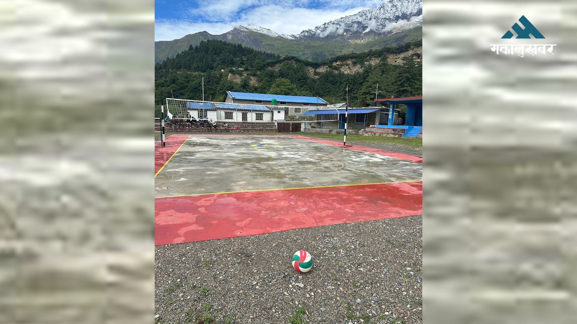 मुुस्ताङको कोवाङमा खेलमैदान निर्माण