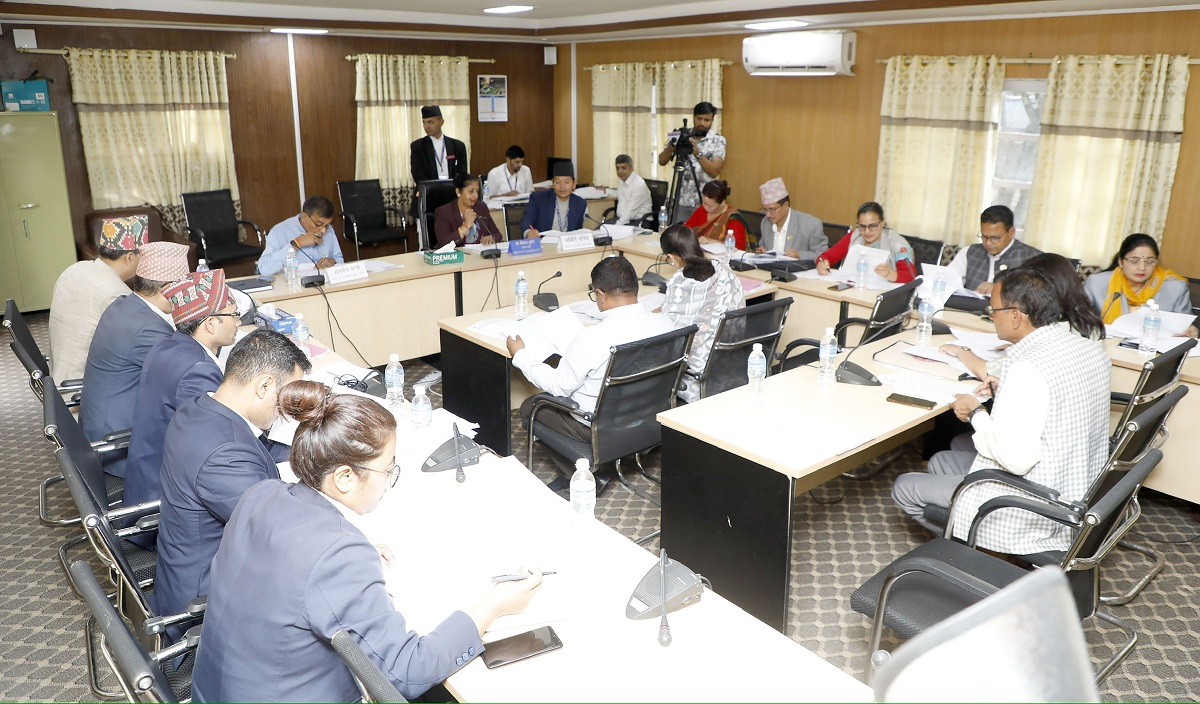 विधायन सम्बन्धमा व्यवस्था गर्न बनेको विधेयक संसदीय समितिबाट पारित