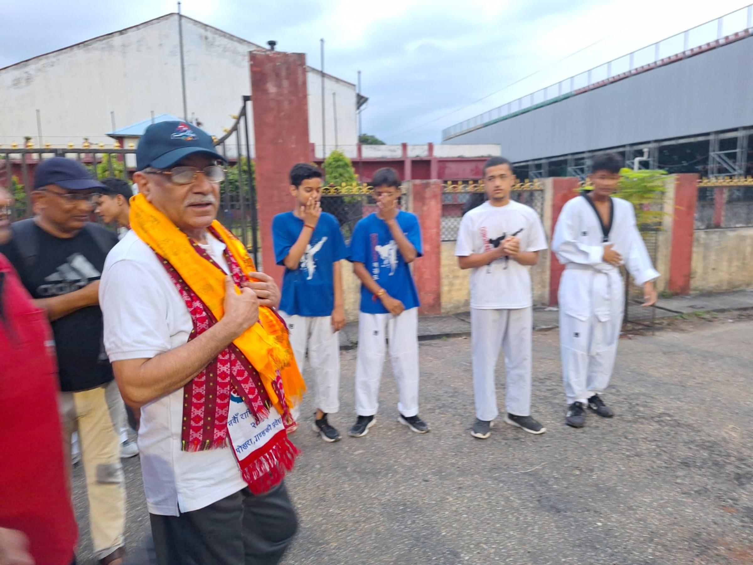 नेपालमा खेलकुद संरचनाको विकास हुँदै गएको छ : प्रचण्ड