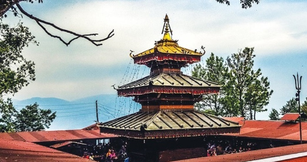 पलाञ्चोक भवगती मन्दिरमा दर्शनार्थीको घुइँचो