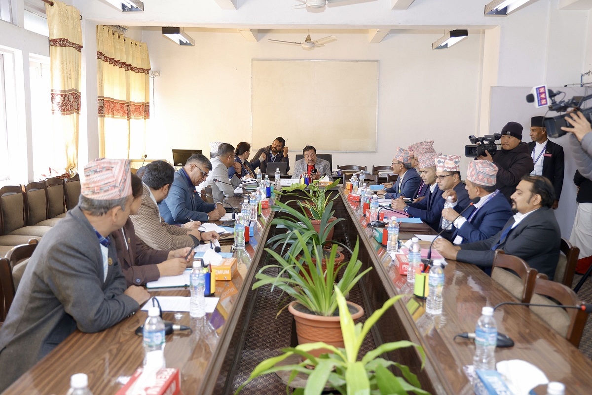 सुरक्षित कारोबार विधेयकमा परेका संशोधनमाथि छलफल