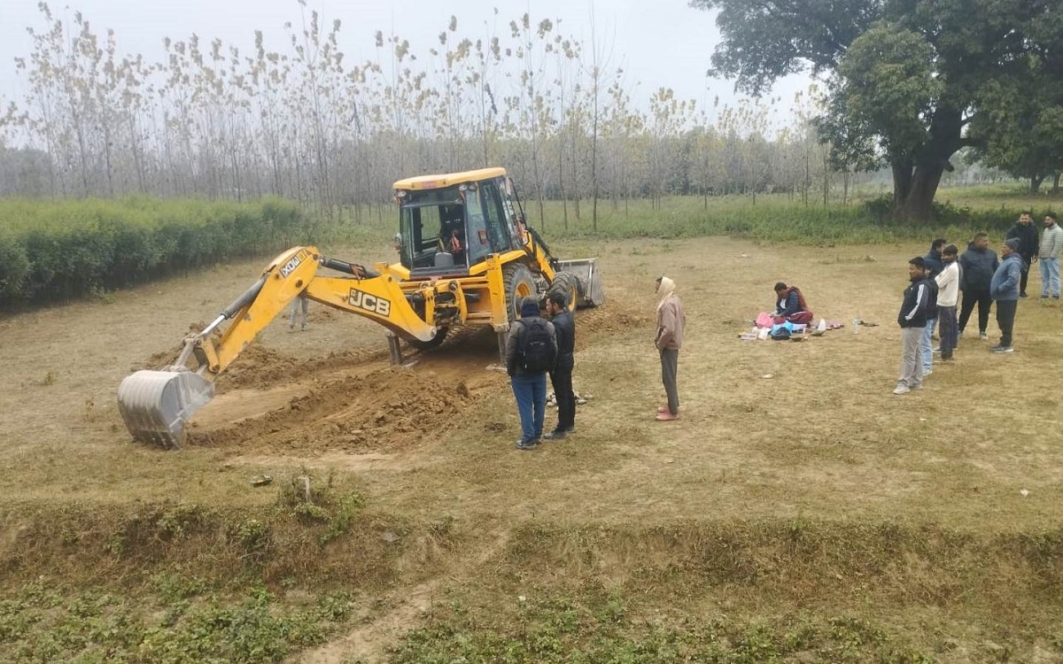 गुलरियामा सिँचाइ सुविधा पुर्याउन नहर निर्माण गरिँदै