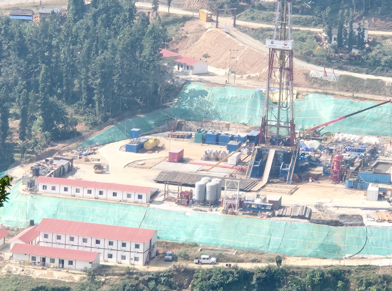 दैलेखमा पेट्रोलियम अन्वेषण : सकियो ड्रिलिङको काम
