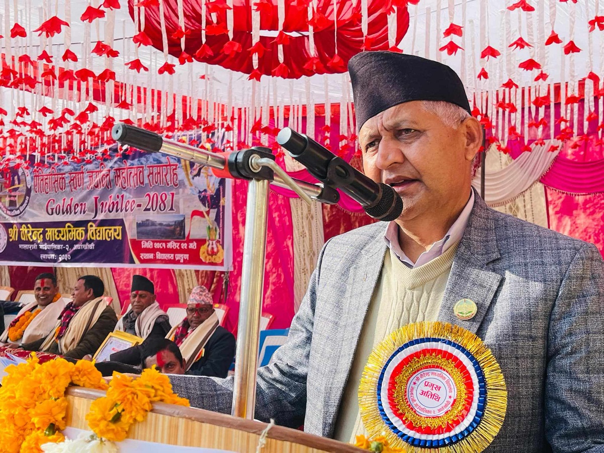 अब सुविधाको खोजीमा सहर पस्नुपर्ने अवस्था छैन : मुख्यमन्त्री आचार्य