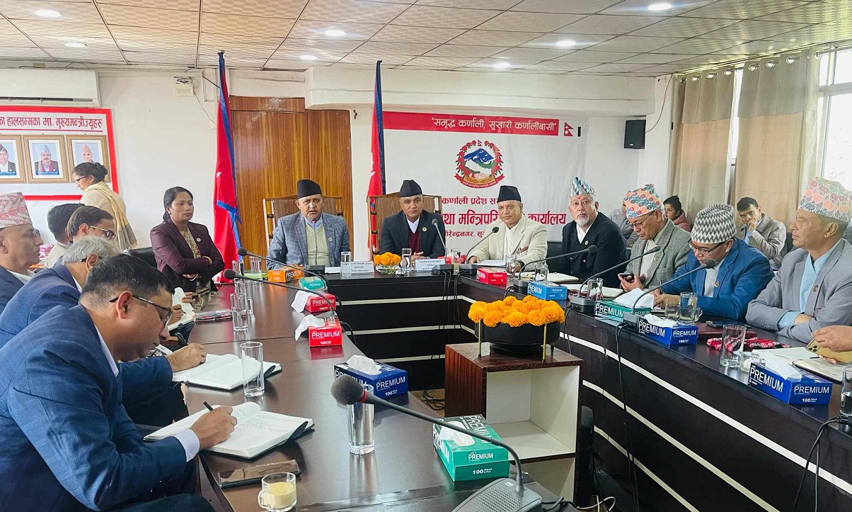 विकास र समृद्धिका लागि कर्णाली र लुम्बिनी प्रदेशबीच साझा प्रतिबद्धता