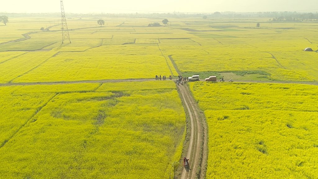 माङसेबुङमा सिँचाइ कुलो निर्माण भएपछि किसान हर्षित