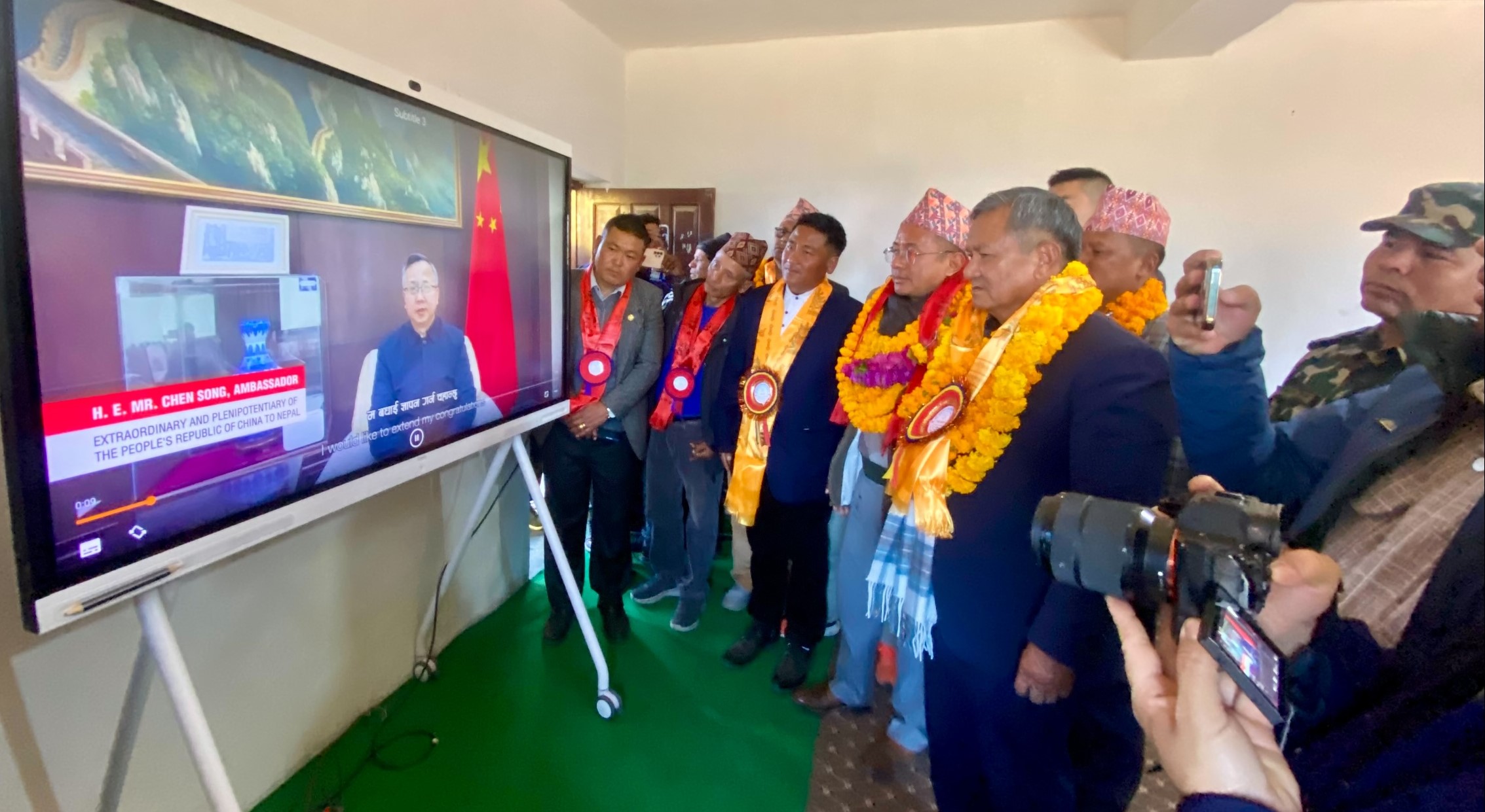 गण्डकी प्रदेशमा चिनियाँ दूतावासले सुरु गर्‍यो स्मार्ट कक्षा