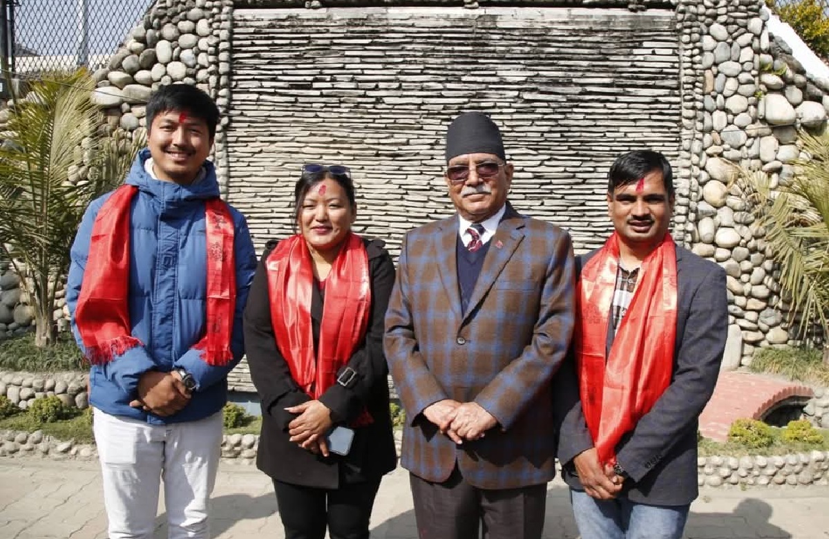 युवाहरूको ऊर्जा समाज रूपान्तरणका लागि प्रयोग हुनुपर्छ : अध्यक्ष दाहाल