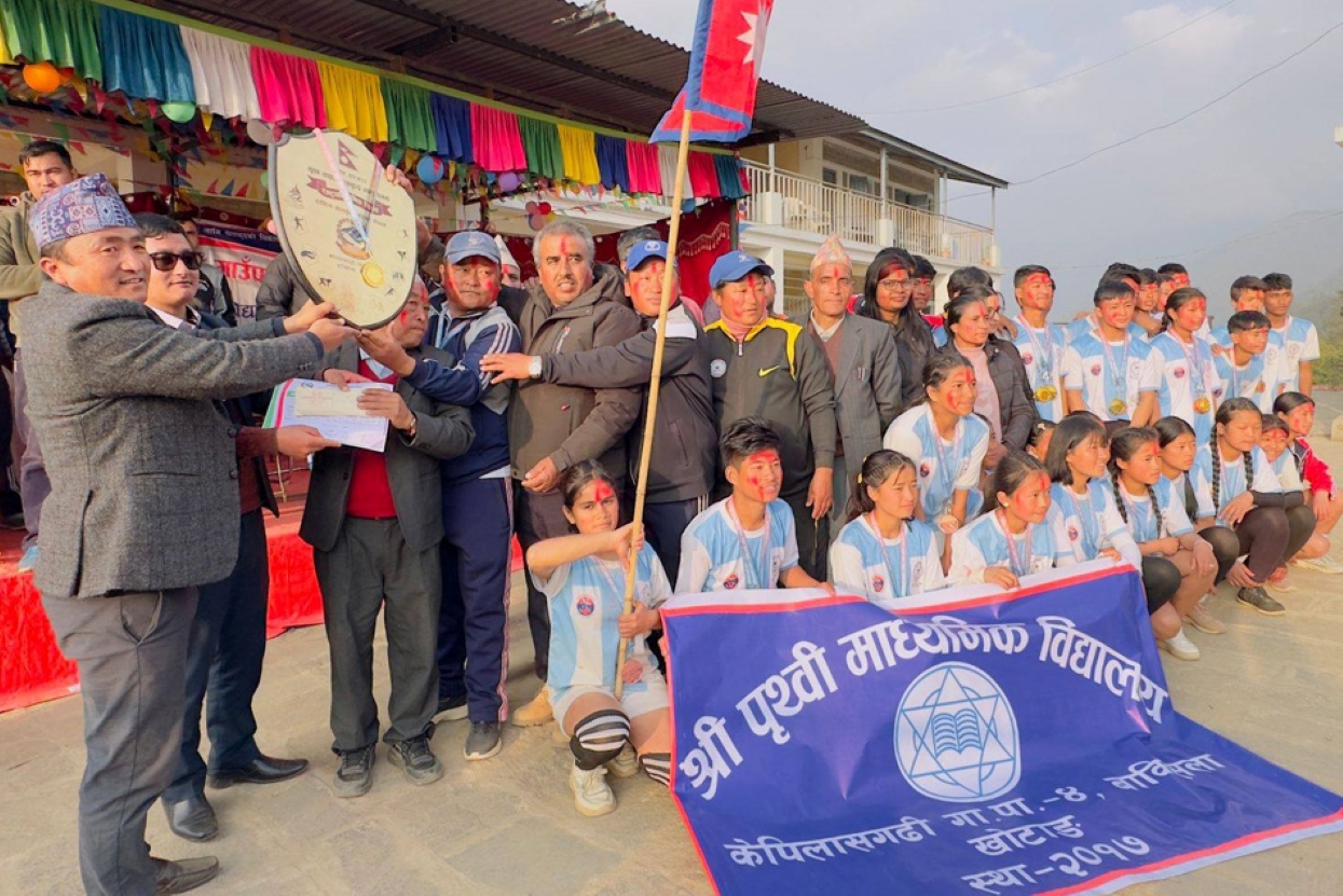 डडेल्धुरामा सुदूरपश्चिम प्रदेशस्तरीय राष्ट्रपति रनिङ शिल्ड प्रतियोगिता