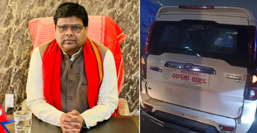 मधेशका स्वास्थ्यमन्त्री सिंह सवार गाडी दुर्घटना