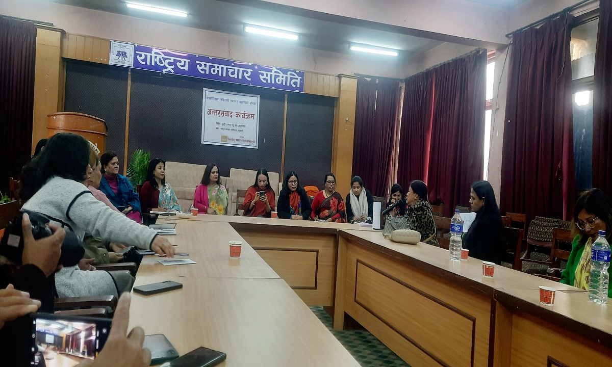 पत्रकारको पेसागत सुरक्षामा ध्यान दिन्छौँ : निर्मला शर्मा