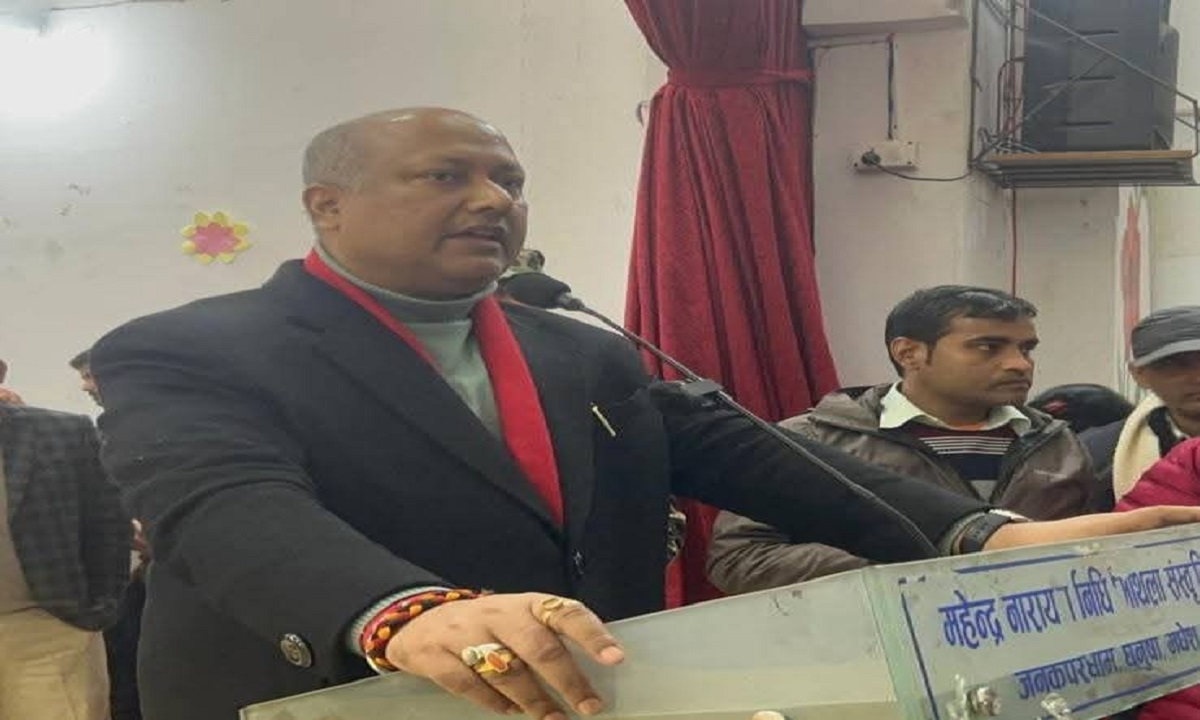 सङ्घीयता लगायत अधिकार रक्षाका लागि अझै सङ्घर्ष आवश्यक : सतिशकुमार सिंह