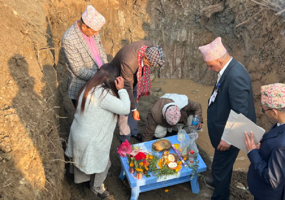 बुलबुले गुरुयोजनाको शिलान्यास