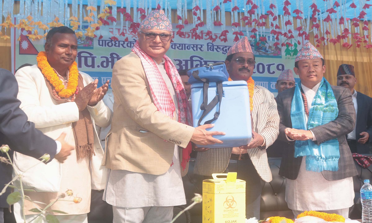 जनताको स्वास्थ्य पहिलो प्राथमिकतामा : मुख्यमन्त्री कार्की