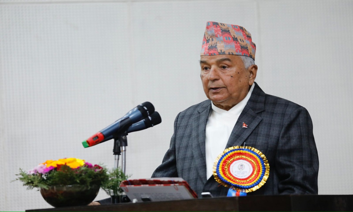 स्रष्टाहरूलाई सम्मान गर्न राज्यले कञ्जुस्याइँ गर्नु हुँदैन : राष्ट्रपति