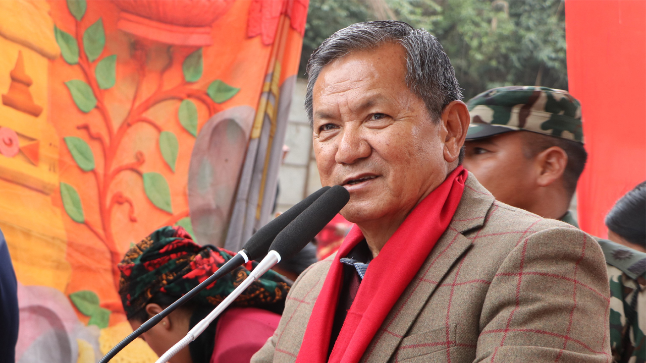 सरकार सुशासनमार्फत मुलुकमा समृद्धि ल्याउन कटिबद्ध छ : मन्त्री गुरुङ