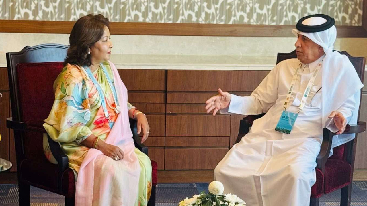 परराष्ट्रमन्त्री डा देउवा र कतारका मन्त्रीबीच भेटवार्ता, विपिनको रिहाइका लागि सहयोग गरिदिन आग्रह