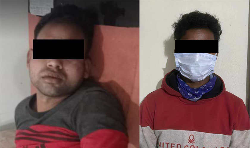 प्रहरीले गोली हानेर पक्राउ गर्यो दुई भारतीय