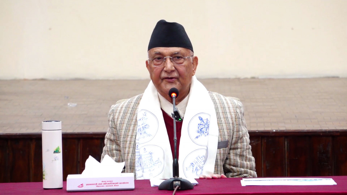 विकासका लागि हामीलाई शान्ति चाहिएको छ : प्रधानमन्त्री