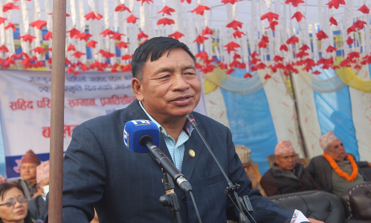 गणतन्त्रविरुद्धको आन्दोलन सम्भव छैन : पूर्व उपराष्ट्रपति
