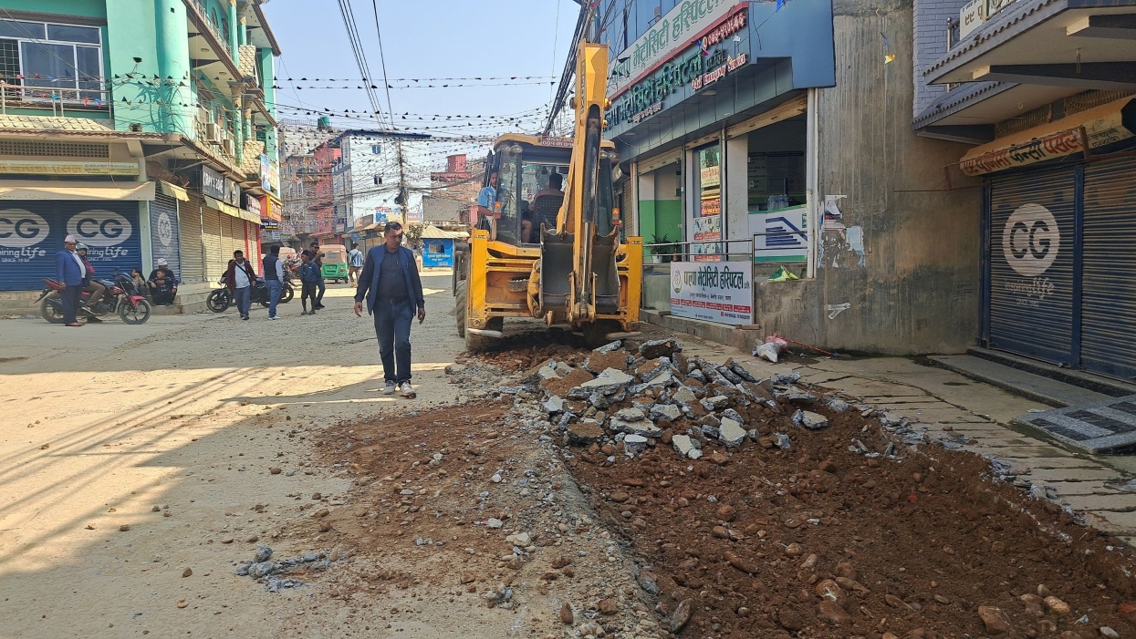 व्यासमा नौ किलोमिटर नयाँ ‘ट्र्याक’ खोलियो