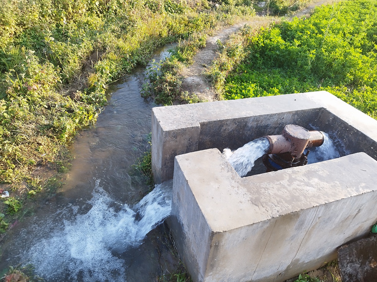 देशभर ६२.६८ प्रतिशत क्षेत्रमा मात्र सिँचाइको सुविधा