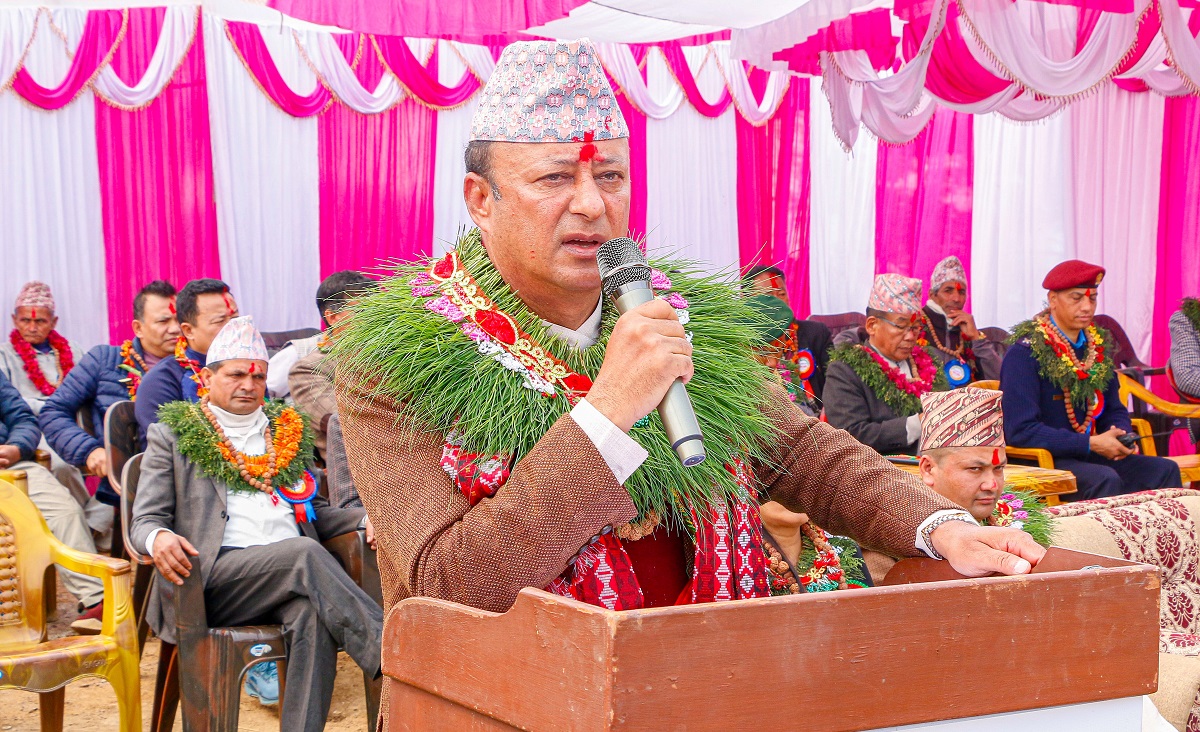 पानीको सही सदुपयोगबाट क्रान्तिकारी समृद्धि हासिल गर्नसक्छौं : उर्जामन्त्री खड्का