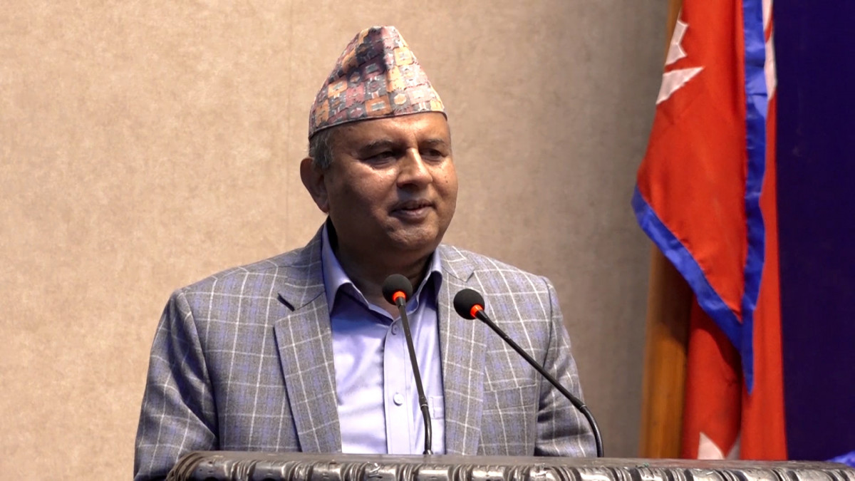 एमाले महासचिव पोखरेलद्वारा ५ संकल्प सार्वजनिक