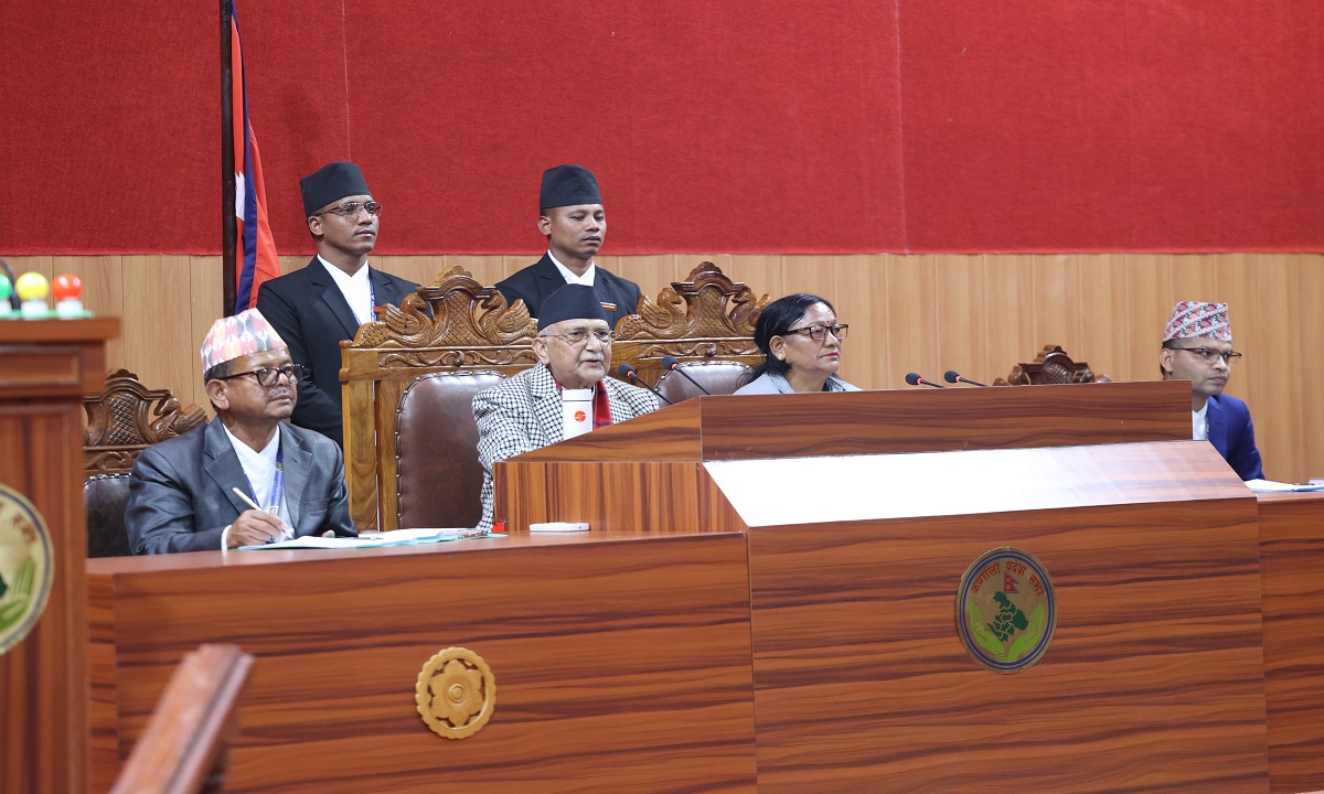 ढुक्क रहनुस्, यो सरकार भिजनसहितको स्थिर सरकार हो : प्रधानमन्त्री