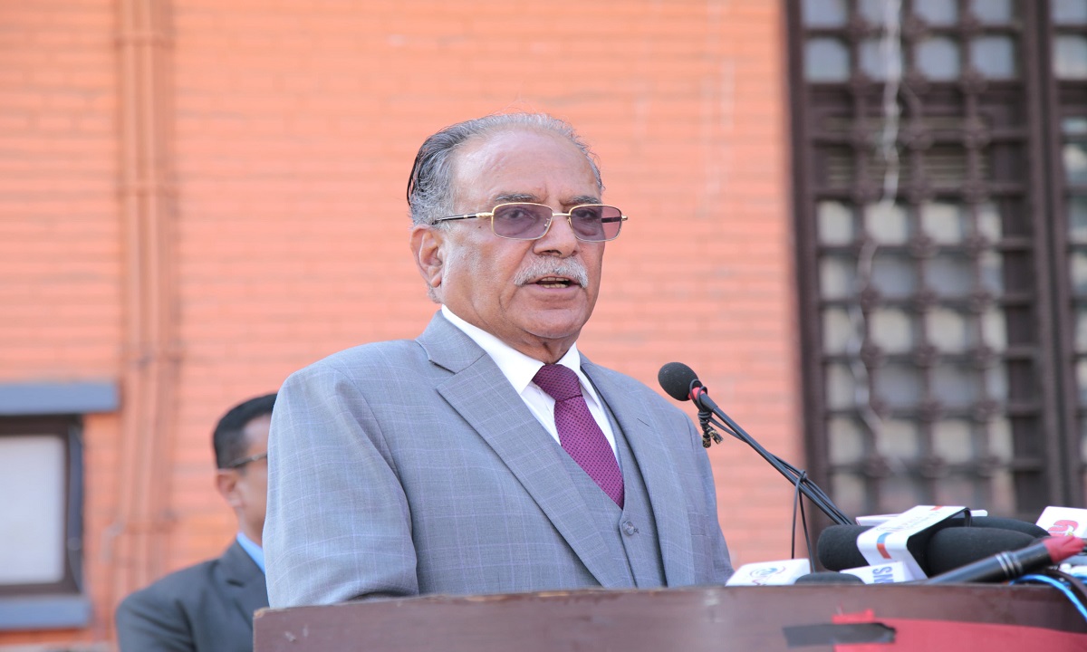संविधान संशोधनअघि बृहत् समीक्षा गरौँ : प्रचण्ड